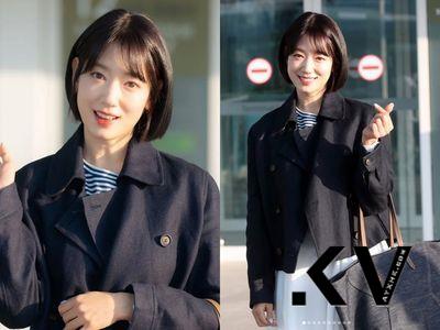 朴信惠头发剪短年轻10岁　从妈妈变成女学生