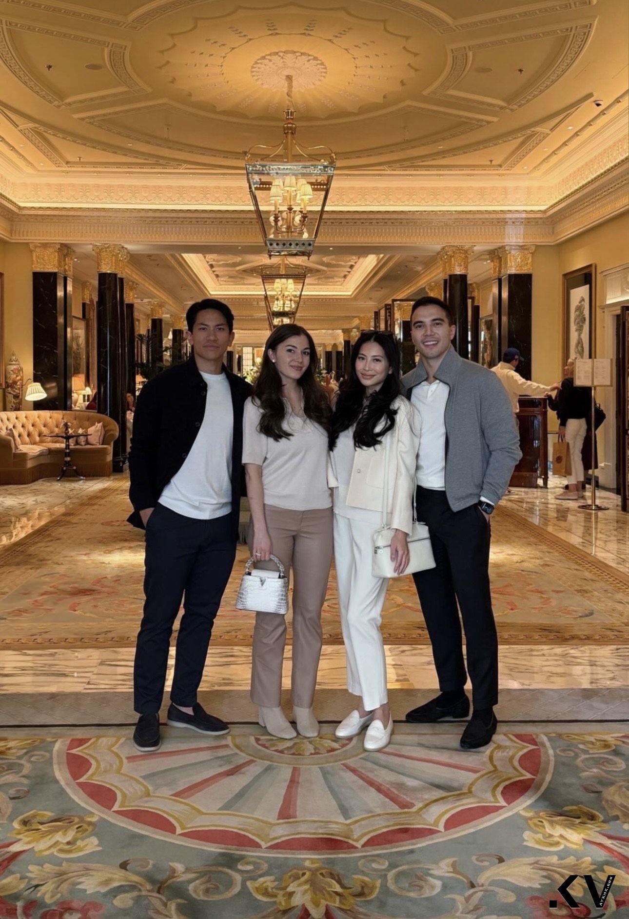 汶莱王子妃拎柏金包赏足球赛　LV包也不一般是矜贵鳄鱼皮 名人名流 图3张