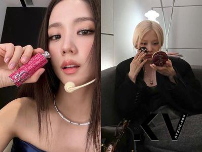 Jisoo晒Dior唇膏新色一秒恋爱、Rosé私藏YSL云朵气垫　全上美妆控抢收榜