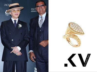 GD美甲混搭戒指闪瞎众人　珠宝大户狂爱蛇戒包色