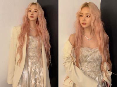 朴敏英精灵系新造型冲上热搜!粉色浪漫卷发+好感穿搭仙气飙到最高