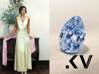 拍卖史上最大蓝钻估价逾11.3亿　曾是印度大君珍藏