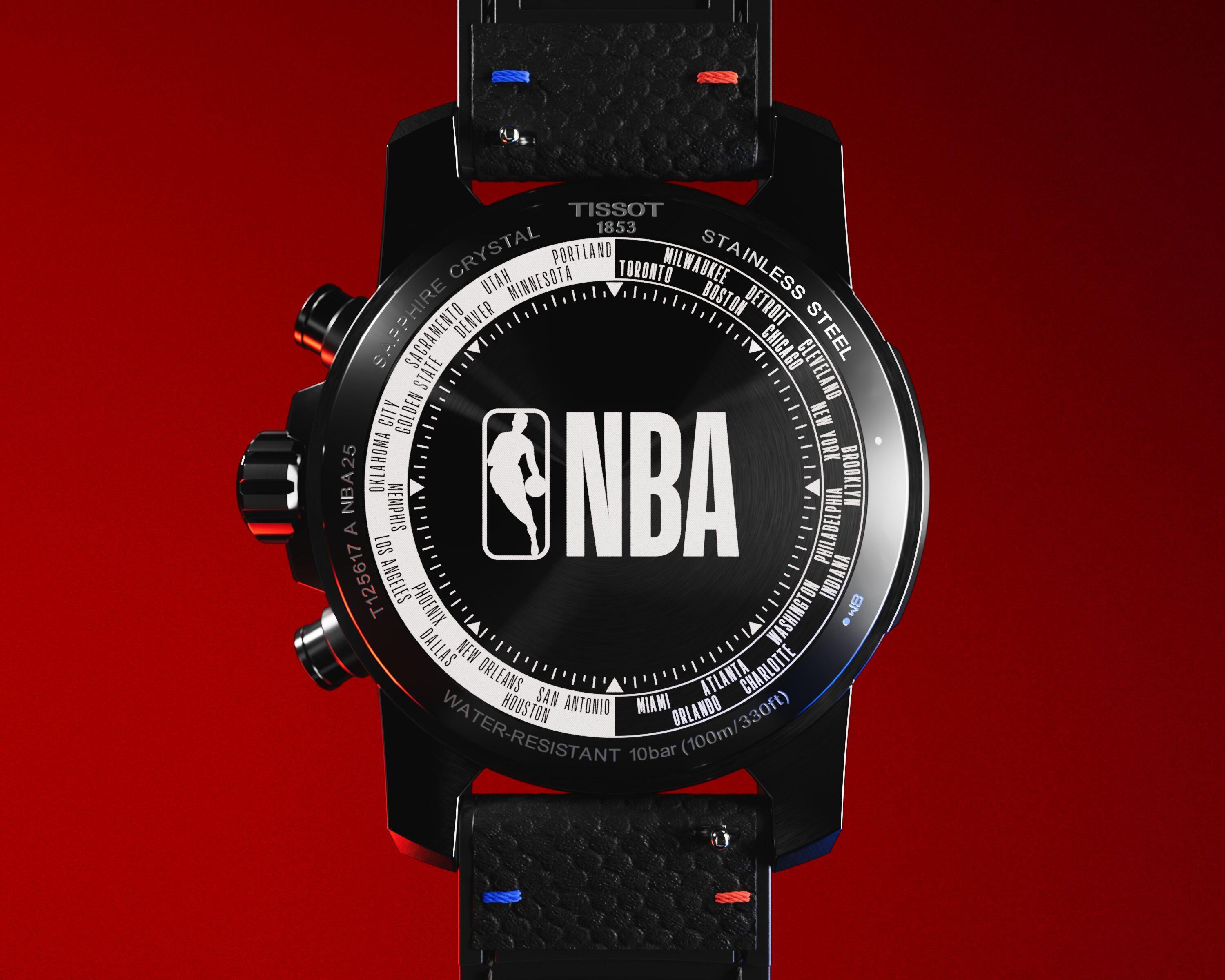 天梭NBA表正反面都有亮点　“教练挑战”24秒计时器一看就懂 奢侈品牌 图3张