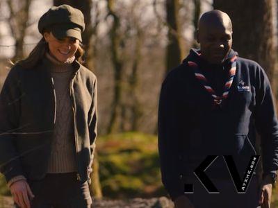 凯特王妃戴报童帽模样可爱　大地色穿搭享受森林浴