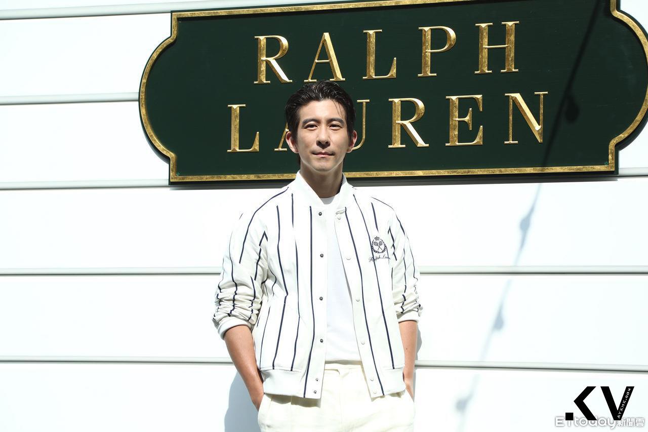 杨谨华甜曝婚姻相处之道　曾敬骅穿Ralph Lauren美式优雅“想回宜兰放松” 时尚穿搭 图2张