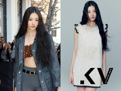 PRADA超快抢人！韩团MEOVV成员升格品牌大使　裤袜看秀造型美翻天