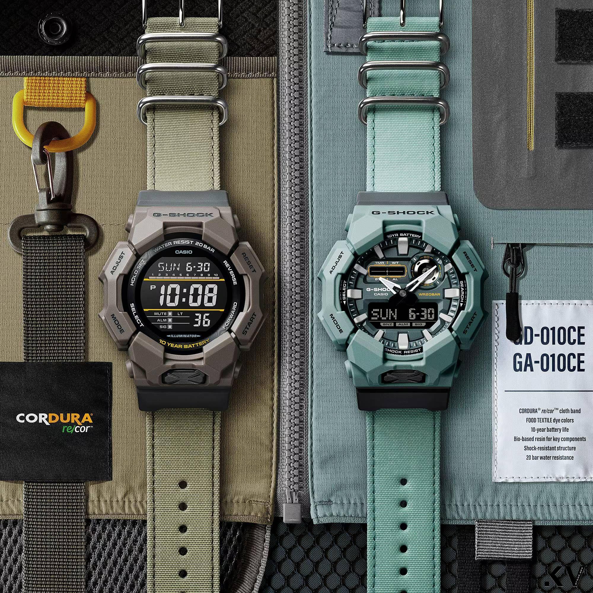 G-SHOCK环保材质霸气表登场　废弃食材染出表带漂亮色调 最新资讯 图1张