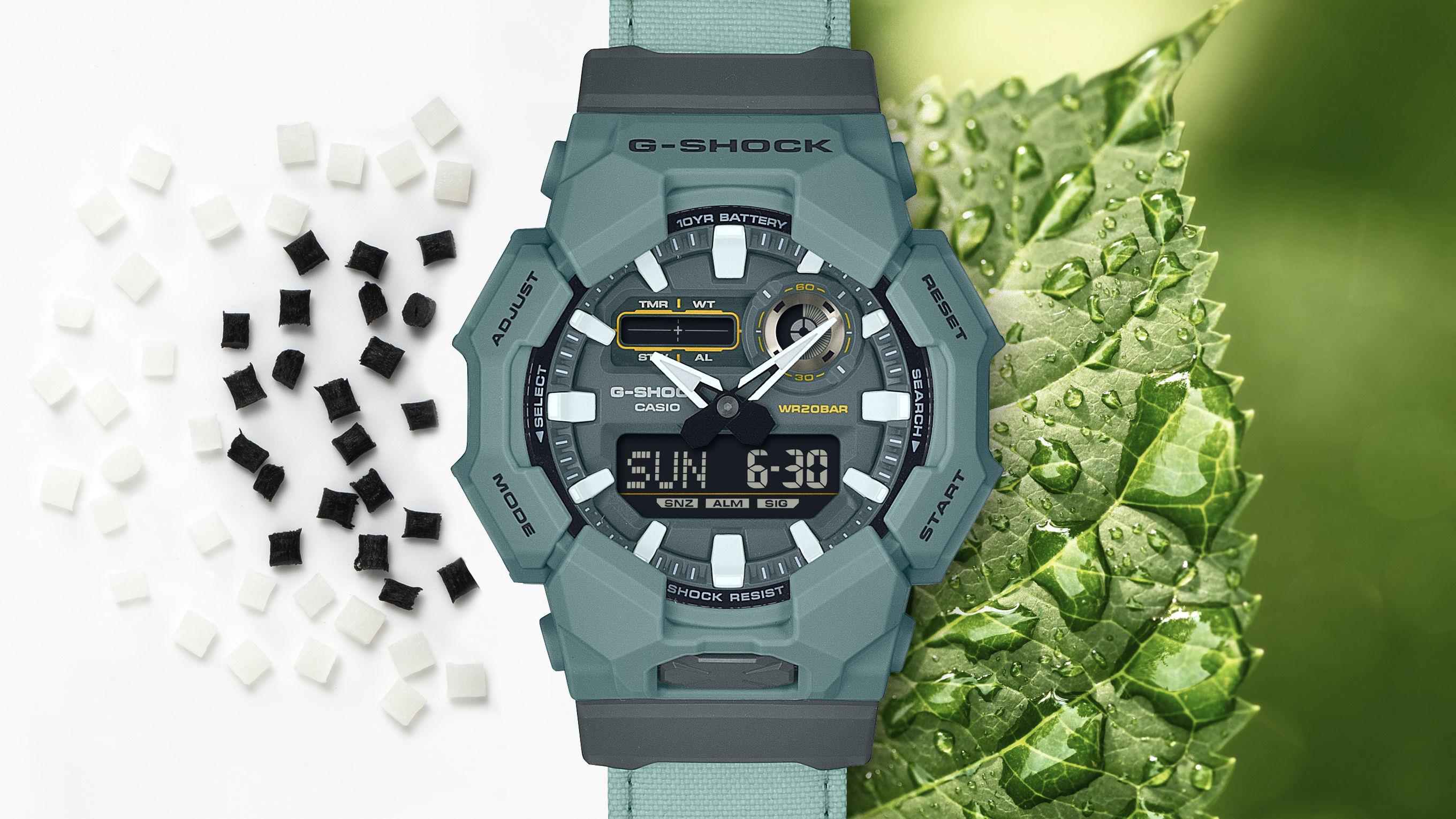 G-SHOCK环保材质霸气表登场　废弃食材染出表带漂亮色调 最新资讯 图2张