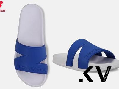 日本New Balance新款拖鞋神似“中国台湾蓝白拖”!超熟悉配色掀网朝圣