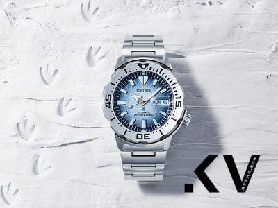 企鹅小脚丫与海泳模样跃上表面　Seiko表可爱爆击