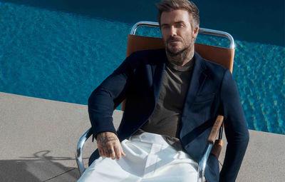 贝克汉当时尚设计师首次与BOSS联名!“亲上阵拍帅照”带货男神单品