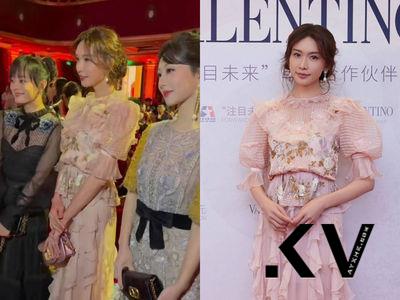林志玲同框孙俪、杨紫惊喜互动！换上Valentino“仙女裙”超美状态曝光