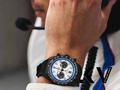 帝舵表赛车表又帅又轻盈　碳纤维配钛金属完美上手