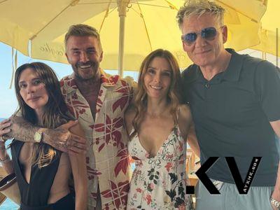 贝嫂戴千万元“表王”庆贝克汉50岁生日　长子气弟弟恋上前女友缺席