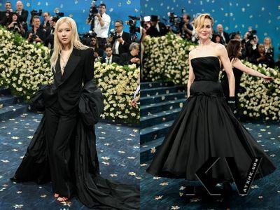 Met Gala／Rosé中空西装辣秀Tiffany闪钻　妮可基嫚57岁美背太精实