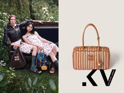 Miu Miu拉菲草包、Beau换上编织皮革超烧！夏日限定包款抢先看