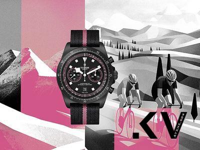 帝舵表自行车表粉红出击　冠军衣色调祝车手好运