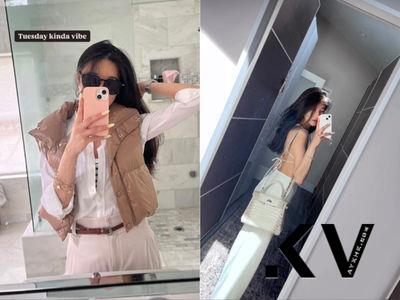 孙莹莹自拍难掩贵气　爱马仕“天花板”鳄鱼皮包、珠宝手炼齐发