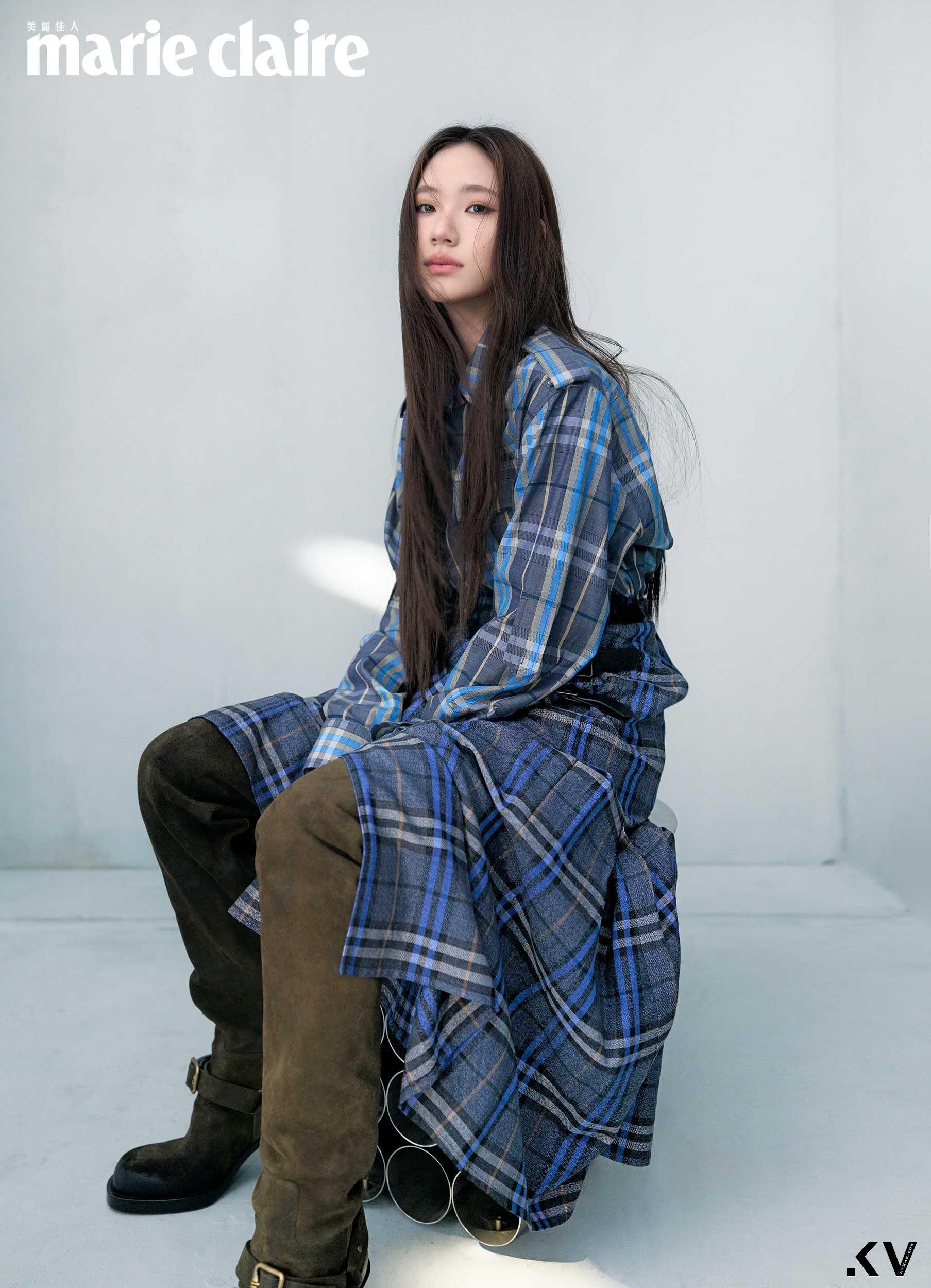 小S爱女Lily曝要更努力面对“讨厌她的人”　独自登时尚封面造型美翻 时尚穿搭 图3张
