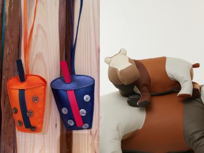 爱马仕珍奶吊饰好可爱！petit h台中展　逾334万元河马懒骨头脚掌很贵气