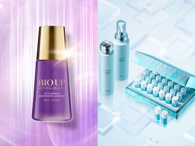 只用精华还不够!高浓度安瓶迅速焕亮 美肌速效更有感