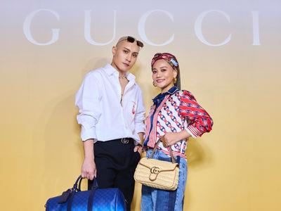 黄宣当海军王子度假必备Gucci旅行袋 阿爆希望他「包里装满信用卡」