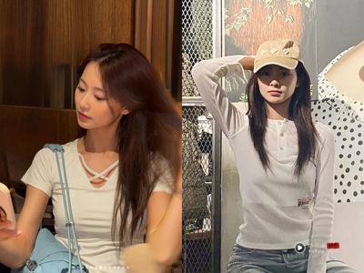 子瑜回台美照曝光!私服同款小花棒球帽、Diesel枕头包出镜率超高
