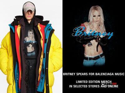 Demna巴黎世家毕业作曝光！小甜甜布兰妮联名掀回忆杀　专属歌单登场