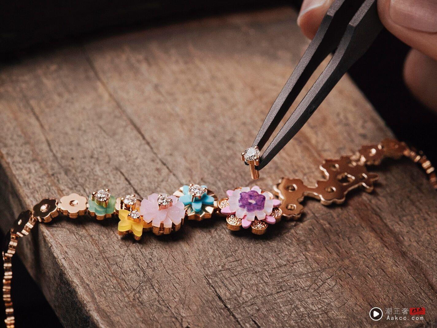 Dior小花珠宝缤纷可爱　耳环不对称设计更俏皮 奢侈品牌 图2张