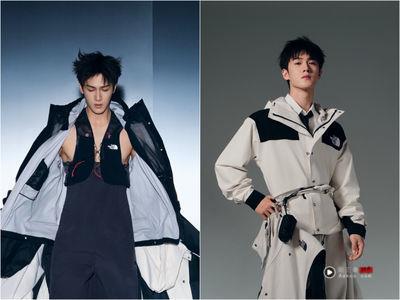 《九重紫》李昀锐代言The North Face帅翻!最潮叠穿微露肌肉超养眼