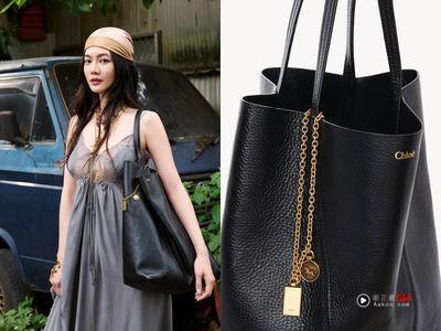曾之乔新手妈妈穿搭超美!Chloé“Spin”流浪包搭头巾走波西米亚风