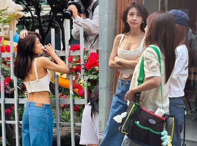 河智苑性感近照曝光“美胸＋蚂蚁腰”掀热议　网呼：状态太惊人