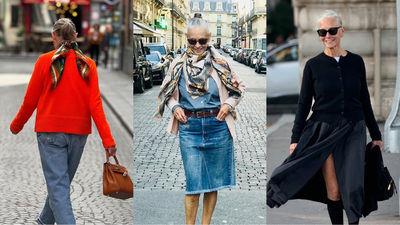 77岁白发女神！不是名媛却成为时尚ICON　快转给妈妈看：什么叫“越老越有型”