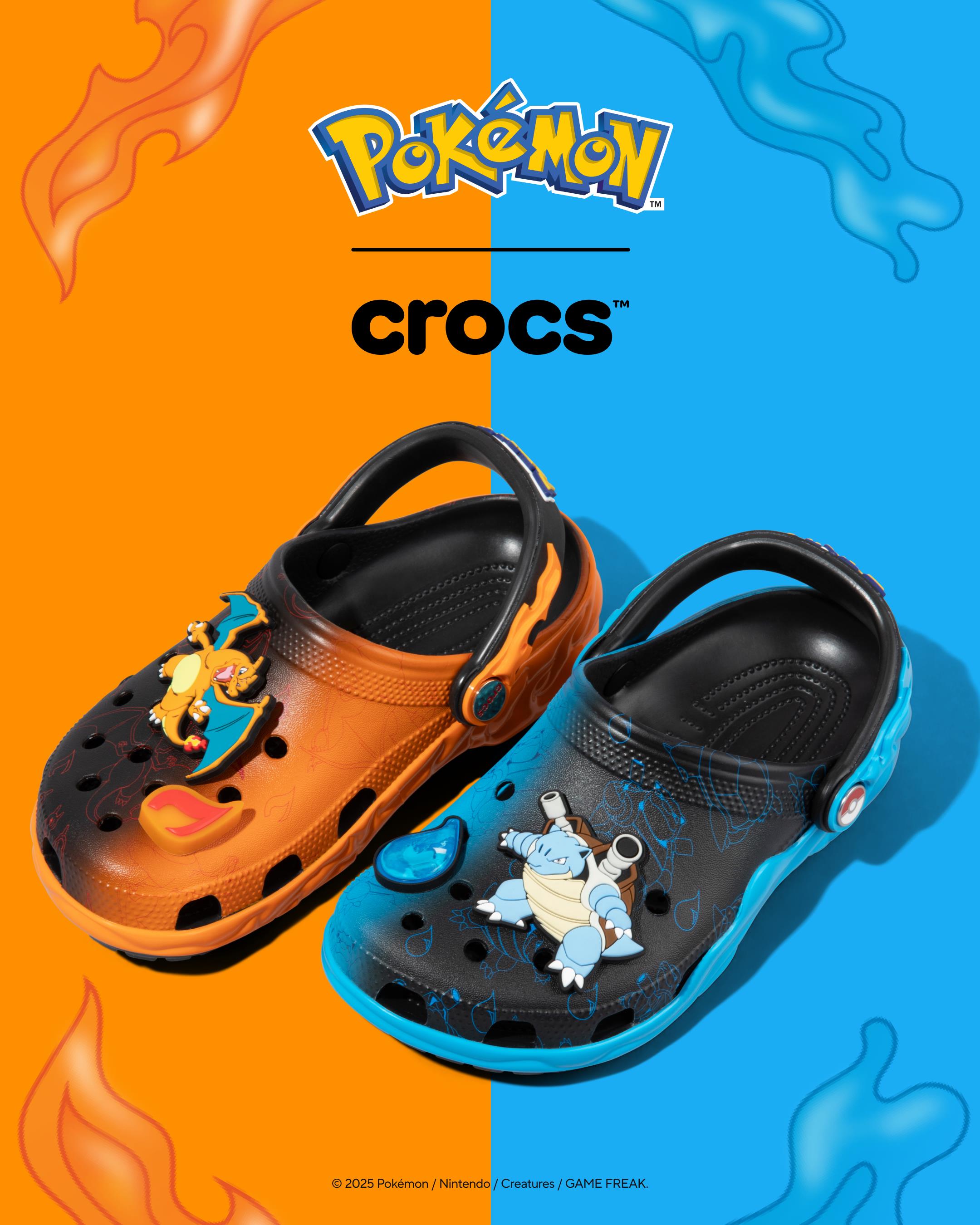 梦幻联名登场！Crocs宝可梦伊布毛绒厚底鞋、Converse哆啦A梦帆布鞋必收 最新资讯 图1张