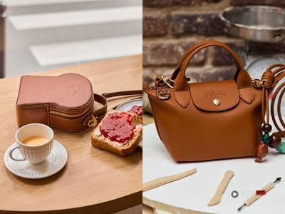 Longchamp烤焦吐司包太可爱！“秋季话题3新包”迷你水饺袋百搭必收