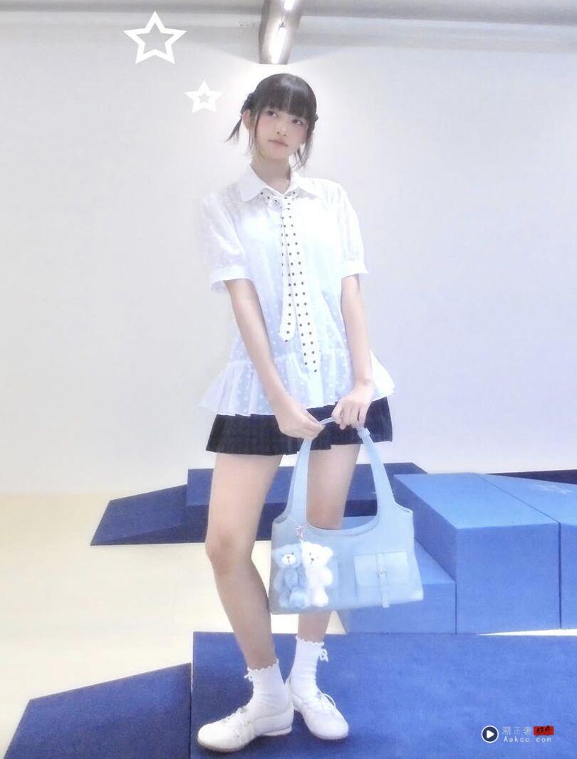 IVE REI直井怜日系穿搭天花板！少女感必收STAND OIL包、波点也是最爱 名人名流 图1张