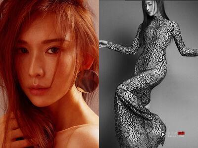 50岁林志玲登封逆龄状态惊人！紧身皮衣、豹纹装露狂野身材气场超强