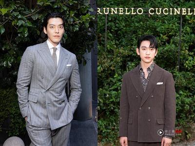 米兰男装周／金宇彬、朴珍荣西装比帅！Brunello Cucinelli与RL紫标新登场