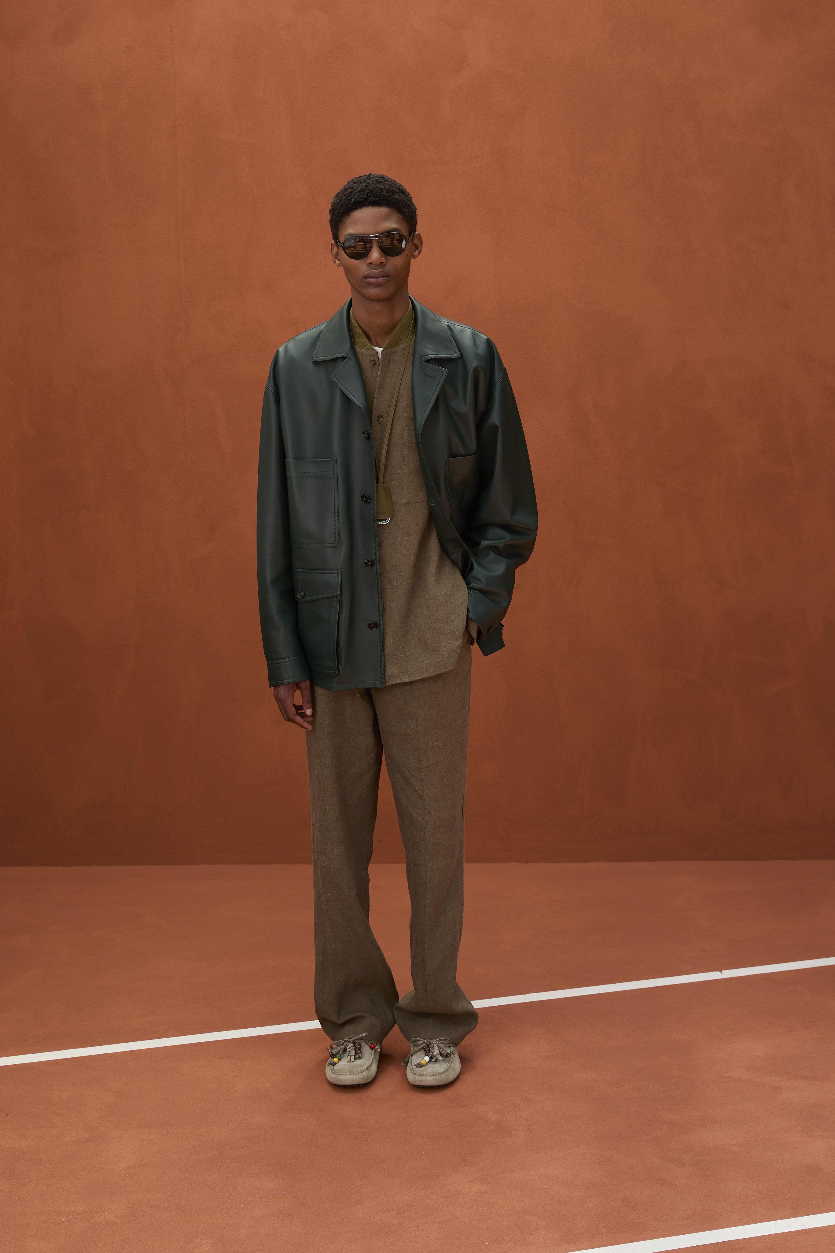 米兰男装周／TOD’S豆豆鞋、休闲大包百搭进化！GA静奢风西装搭印花织纹 时尚穿搭 图3张