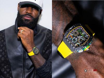 “詹皇”与RICHARD MILLE携手造帅表 开心抢下编号1限量款