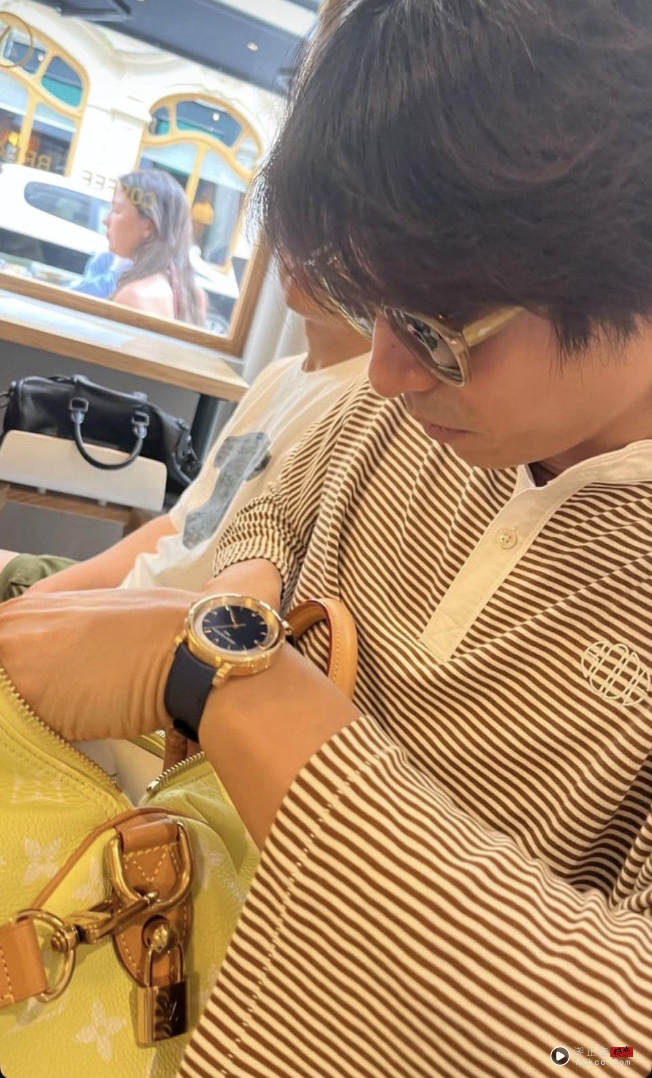 孔刘LV表融入经典行李箱元素　蓝面款衬男神好气质 名人名流 图1张