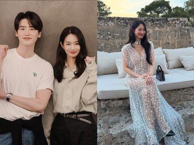 申敏儿化身《再婚皇后》气场超强!私服高级感穿搭 透视洋装辣秀美腿