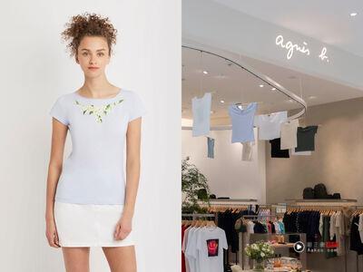 agnès b. 17款艺术家联名T恤登台！走进Dream Plaza像逛潮流美术馆