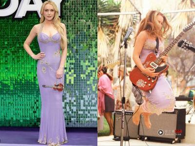 “最崩坏童星”甩恶名　琳赛萝涵性感华服致敬美好当年