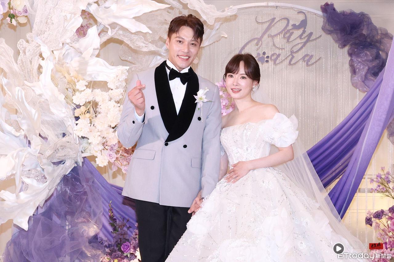 黄安若披3套高订婚纱嫁张睿家！LinLi Boutique耗时3个月打造绝美白纱 名人名流 图1张