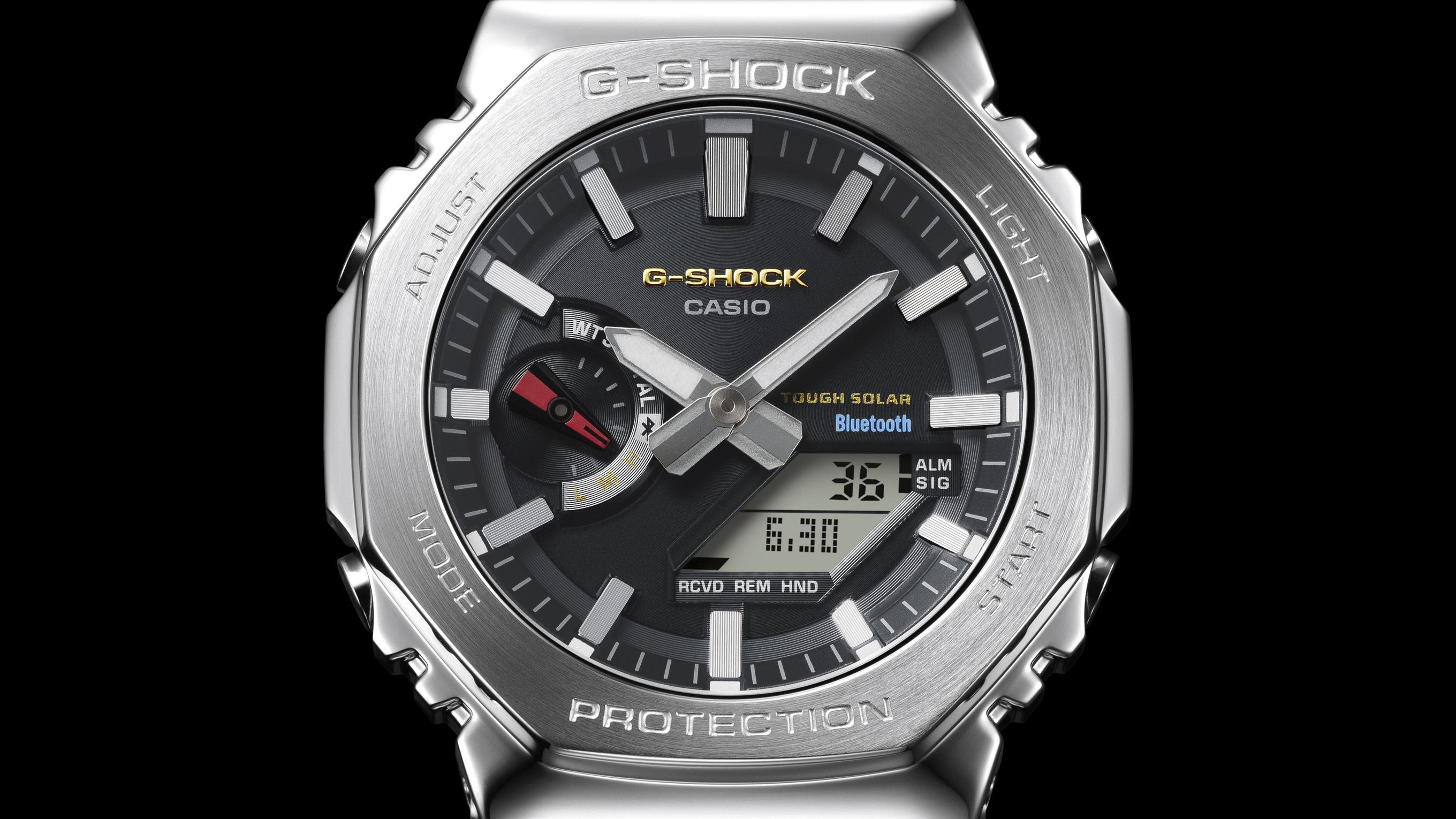 G-SHOCK全金属表复古版亮相　再现红、黄、蓝经典配色 奢侈品牌 图2张