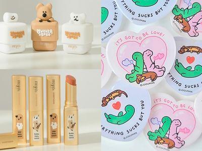 今夏最强开架美妆人气IP联名　超萌短尾矮袋鼠、JOGUMAN每款都必收