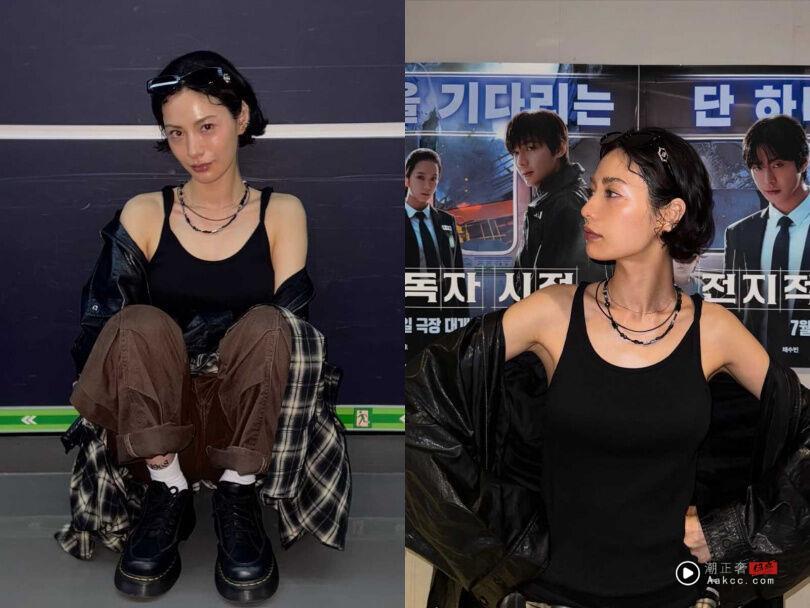 《全知读者视角》NANA穿上CK内衣超辣！私服NANA式风格一秒帅炸 时尚穿搭 图7张