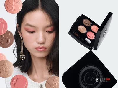 美到舍不得用!香奈儿眼影点缀可爱符码、爱马仕反衬色调竟意外和谐