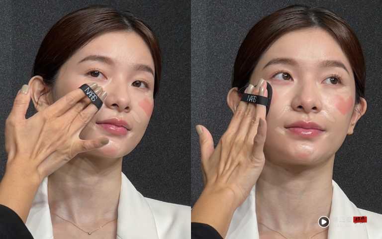 爆红“潦草化妆法”画法公开　遮瑕膏＋腮红棒就能快速出门还超好看 最新资讯 图5张